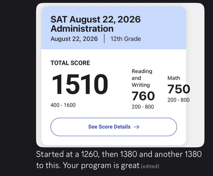 1500 Blueprint student testimonial