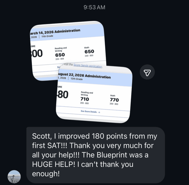 1500 Blueprint student testimonial