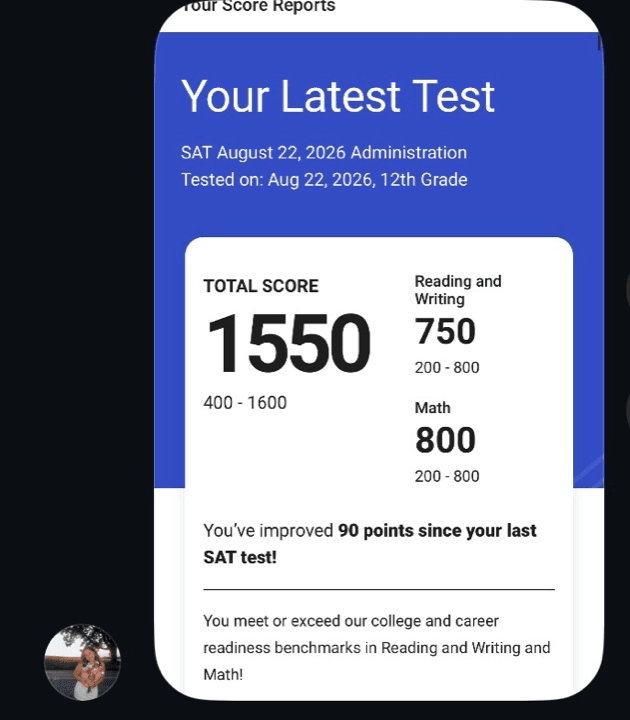 1500 Blueprint student testimonial