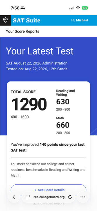 1500 Blueprint student testimonial